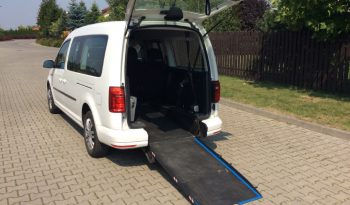 VW Caddy dla niepełnosprawnych (rampa inwalida) full